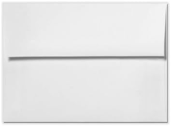 A7 Invitation Envelopes w/Peel & Press (5 1/4 x 7 1/4) - Bright White - 100% Cotton (250 Qty.)