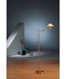 Holtkotter 9434-1 Contemporary Reading Lamp wDesigner Glass