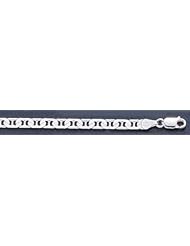 Silverflake -Silver Flat Marina Chain - Flat Marina 120