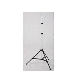 JTL 600 6.5' Lightstand, 3 Section, Black Anodized Base with Chrome Risers.