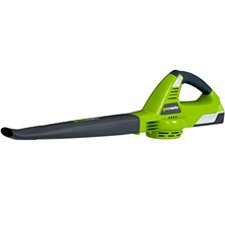 Greenworks 24092 20-Volt 2.6 Amp/Hour Lithium Ion Cordless Electric 132 MPH Leaf Blower