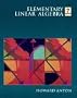 Elementary Linear Algebra