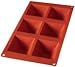 Lekue Silicone 6-Cup Pyramid Pan