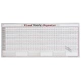 At-A-Glance E298 Write-On/Wipe-Off Linear Format Yearly Wall Organizer, Undated, 60 x 26