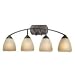 VAX-HS-VLD004BW Helsinki 4L Vanity Light Black Walnut by Vaxcel