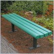 Eagle One Products Park Series 60 Inch Flat Embedded Mount Bench