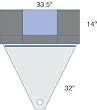 [Itm] w/ Pouch and Drainage Port [Acsry To]: Proxima Underbuttocks Drape W/ Pouch... see description