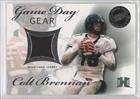 2008 Press Pass SE Game Day Gear Jerseys Silver #GDGCB - Colt Brennan/299