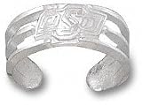 Oklahoma State Cowboys Solid Sterling Silver ''oSu'' Toe Ring
