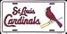St Louis Cardinals License Plate