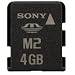 4GB Sony - Memory Stick Micro M2 Speicherkarte f�r Sony Ericsson Handy K750i / K770i / K790a / K790c / K790i / K800i / K810i / K818c / K850i / K585c