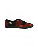 Rubber Duck The Tennis Shoe in Red & Black Plaid,Sneakers for Women