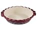 Deep Dish Pie Plate - Cranberry