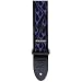 Dunlop D-38 Flambe Nylon Guitar Strap, Blue