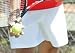 Babolat Club Line Short, weiß für Tennis S
