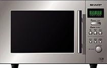 Sharp R24STM Compact Solo Stainless Steel 20L 800W Microwave