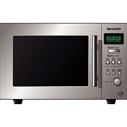Sharp R24STM Compact Solo Stainless Steel 20L 800W Microwave