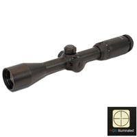 BSA 3-9X50 Huntsman Rifle Scope with Illuminated Red, Green and Blue Dot Reticle