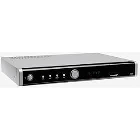 Sharp Digital TV Recorder with Twin Digital Tuner, 160 GB Hard Drive and PIP (Picture in Picture)