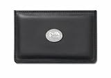 Florida Gators 5/8" "2006 Year of the Gator" (Sterling Silver) on Black Leather Business Card Holder