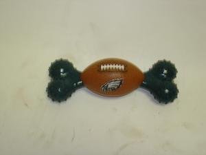 NEW NFL Licensed Philadelphia Eagles Sport Bone Dog Toy