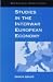 Book Studies in the Interwar European Economy (Modern Economic and Social History Series)