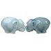 Elephants Magnetic Kissing Salt & Pepper Shaker Set