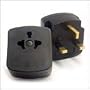 PLUG ADAPTER FOR USA PLUG TO UK, HONG KONG AND MIDDLE EAST PLUG (VP 20)