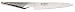Global 6-Inch 15 cm Serrated Utility, Scallop Knife