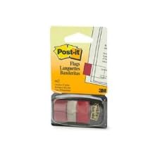 Post-it Flags, Red, 1-Inch Wide, 50/Dispenser, 1-Dispenser/Pack