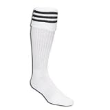 Three-Stripe Socks (White/Black)