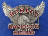 HARLEY DAVIDSON MOTORCYCLES Eagle Bikers Belt Buckle