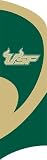NCAA South Florida Bulls Tall Team Flag W/Pole.
