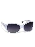 DKNY Sunglasses Square with Grey Stripes - B001EYIKQ2