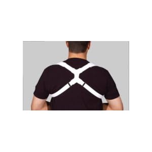 Posture Aid Clavicle Splint Upper Back and Shoulder Support Brace by Alphabrace.com
