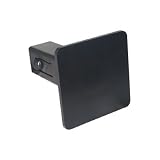 1 1 4 inch (1.25) Tow Trailer Hitch Cover Plug Insert Truck Pickup RV - Black by Graphics and More