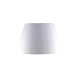 Laura Ashley SBB01906 Charlotte 6.25 in. Wide Clip on Chandelier Lamp Shade, White Silk, B8892