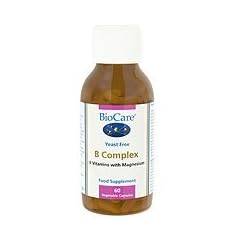Biocare B-Komplexes (Enzym aktiviert plus Magnesium) 60 Kapseln