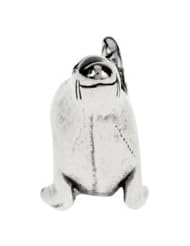 Kera Sterling Silver Seal Bead