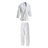 Martial arts bleached White Judo uniform