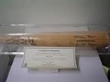 Willie Mays Autograph Baseball Bat GAI & Say Hey HOLO