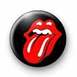 THE ROLLING STONES LOGO Pinback Button 1.25 Pin / Badge