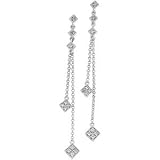 Clevereve's 14K White Gold Pair 1 6Cttw Diamond Earring