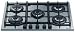 Hotpoint GQ751TSI Experience Glass 75cm Gas Hob (Ice)