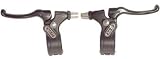 Dia Compe Tech 77 Hinged Brake Lever 7/8 Pair Black