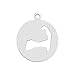 Sterling Silver Cape Cod Disc Charm Sterling Silver Cape Cod Disc Charm
