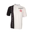 09-10 Eintracht Frankfurt Polo Shirt wei�/schwarz