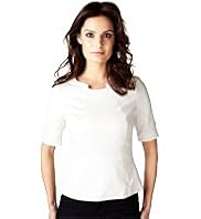 Per Una Speziale Peplum Top
