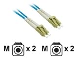 5M Lc Lc Duplex 50/125 Mm Patch Cable Blue