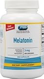 21Qc84pkWPL. SL160  NSI Melatonin    3 mg   300 Capsules Reviews